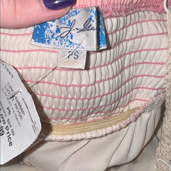 NWT J.Gee Women’s Boho Crochet & Tiered dress size SP/ Small Petite - Picture 8 of 9